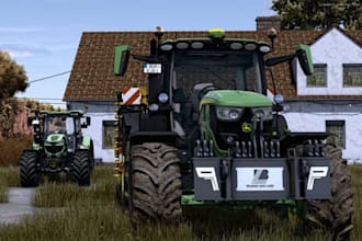 create custom farming simulator maps and tractor for farming simulator