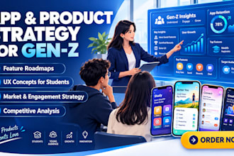 provide app strategy and market research for startup ideas