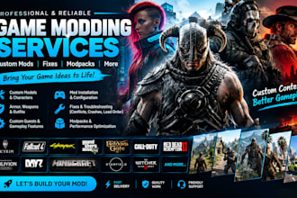 create fix install cyberpunk 2077 gta 5 bg3 skyrim rdr2 dayz fallout 4 mods gmod