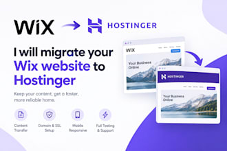 migrate wix to hostinger website migration wix website transfer domain migration
