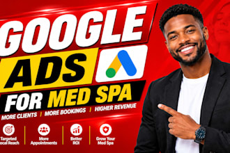 setup and manage google ads for med spa and aesthetic clinic
