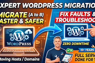 migrate your wordpress website