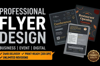 design strategic digital flyers