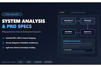 write a detailed prd and system spec for your software