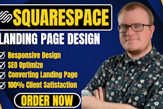 transform your squarespace site into a high  converting landing page