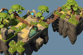 create isometric tilemap isometric game environment unity tiles steam game asset