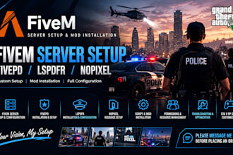 create fivem server setup fivepd lspdfr nopixel mod installation