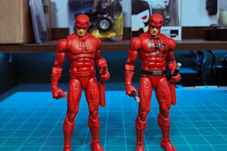 create custom 3d character and collectible figure, articulation for printing