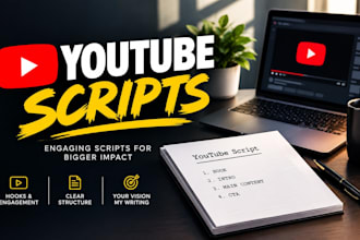 write movie script, film script, youtube script, video script, scriptwriter