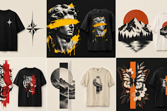 design custom tshirt logo, minimalist typography, tshirt illustration