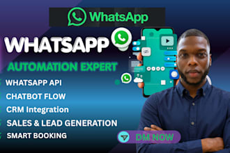fix whatsapp business automation, setup whatsapp api integration