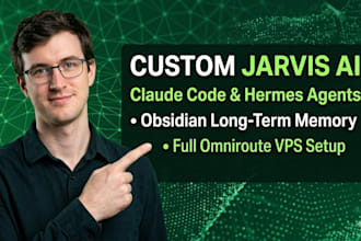 setup jarvis ai assistant claude code omniroute obsidian memory hermes agent vps