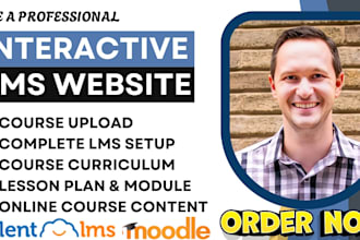 create course content on talent lms canvas, kahoot, learndash, ehabilis, and h5p