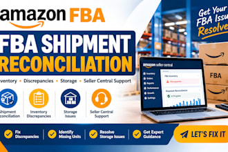 fix amazon fba shippment reconciliation issue seller central support storage