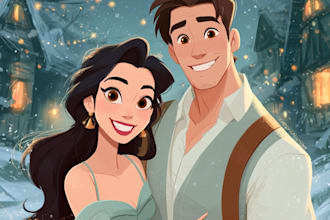disney realistic portrait from disney portrait