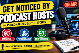 write personalized podcast guest pitches and outreach emails