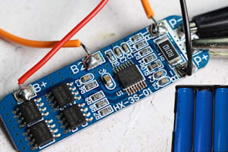 design lithium battery bms pcb with cell balancing and protection