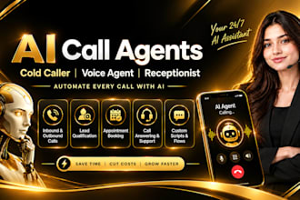 boost your sales with automated ai cold calling agent, voice agent, receptionis