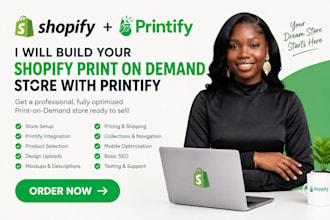 do print on demand store, shopify, pod store, printify, printful etsy pod store