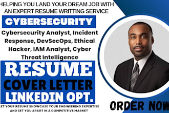 write cybersecurity, cloud, salesforce, information security analyst resume