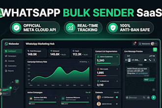 build a custom whatsapp bulk messaging web app