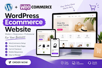 wordpress ecommerce website with woocommerce