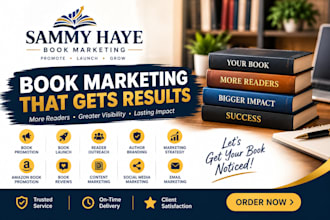 promote and market your book with effective book marketing