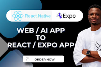 do react native, expo, bug fix, bubble app development, mobile app developer