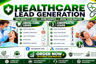 generate targeted healthcare leads using facebook and google ads