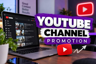 do youtube video channel promotion for monetization organically