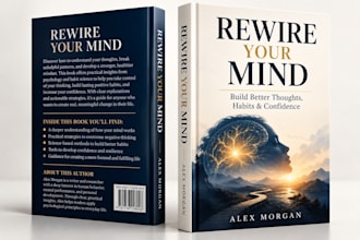 design self help,selp improvement,mindset and psychology book cover for kindle