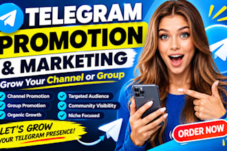 do telegram promotion telegram marketing organic channel growth telegram group