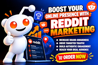 promote ai app business ecommerce website via reddit seo post and geo comment