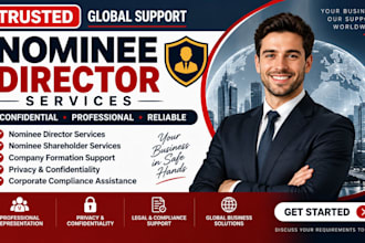 provide trusted nominee director for company registration, nominee shareholder