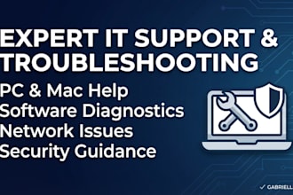provide expert IT support, technical troubleshooting, and help desk assistance
