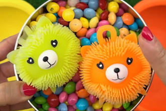 design attractive kids youtube thumbnail for toy and baby videos
