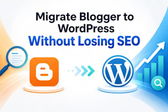 migrate blogger to wordpress without losing SEO