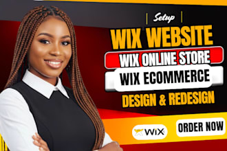 build wix online store seo wix ecommerce website redesign