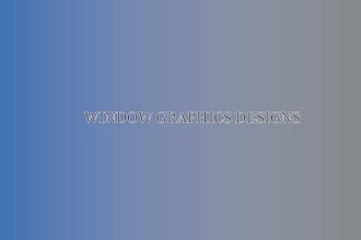 design custom window graphics, signage, shopfront, storefront sign design