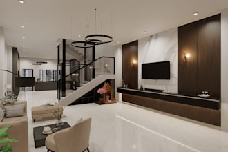 design interior and exterior renderings for your project