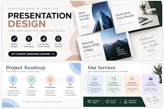 design professional powerpoint presentations and canva slides