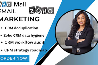 audit zoho CRM account cleanup deduplication data hygiene workflow report
