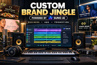 create custom business and brand jingles with suno ai