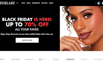 design wix black friday website sale countdown website flash sale website