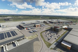 create msfs 2024 airports, 3d buildings, scenery and game ready assets