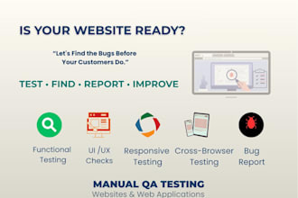 manual website testing with detailed bug reports