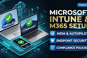 set up microsoft intune and microsoft 365 for your business