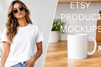 create realistic ai product mockups for your etsy shop
