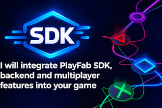 integrate playfab sdk backend and multiplayer features into your game