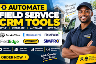 automate servicetitan housecall pro fieldpulse fieldedge workiz simpro CRM